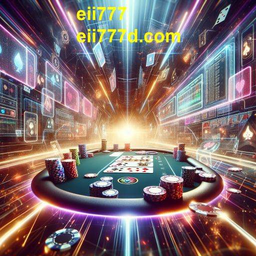Descubra a Emoção do Poker Online no eii777